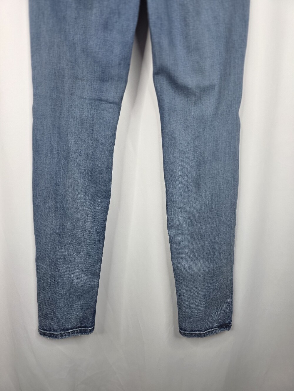 Judy Blue Skinny Fit Size 3/26 Distressed Raw Hem Button Fly Stretch Denim Jeans - Picture 14 of 16